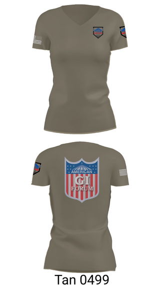 Womens Short Sleeve Vneck Shirt, Agif board, Army, Teamtime, Team time, sublimation, custom sports apparel, team uniforms, spirit wear, spiritwear, sports uniforms, custom shirts, team store, custom team store, fundraiser sports, apparel fundraiser