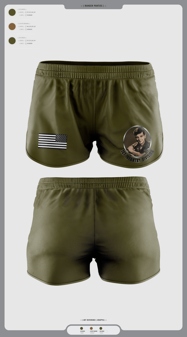 Ranger Panties, 1st Infantry Division, , Teamtime, Team time, sublimation, custom sports apparel, team uniforms, spirit wear, spiritwear, sports uniforms, custom shirts, team store, custom team store, fundraiser sports, apparel fundraiser