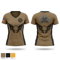 112th SIG BN (SO)(A) Women's Short Sleeve V-neck Shirt - 1
