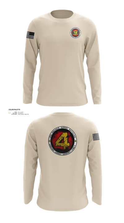 9th Engineer Support Battalion 95542880 Long Sleeve Performance Shirt 21