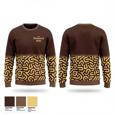 Barnyard Kids 18032185 Crew Neck Sweatshirt - 1