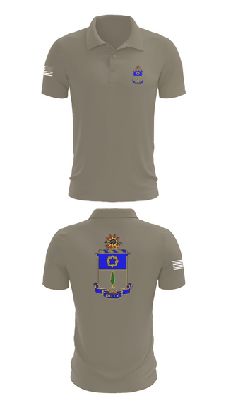 Short Sleeve Performance Polo, C co. 4/21 Nightfighters, , Teamtime, Team time, sublimation, custom sports apparel, team uniforms, spirit wear, spiritwear, sports uniforms, custom shirts, team store, custom team store, fundraiser sports, apparel fundraiser