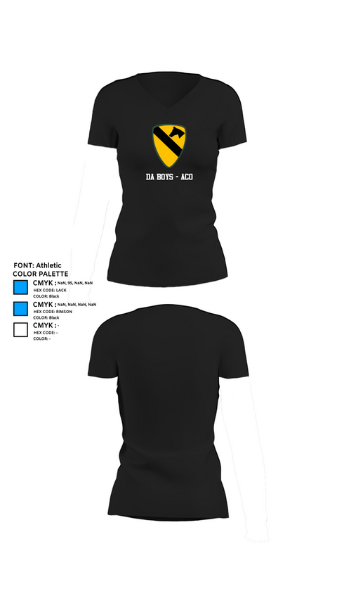 Womens Short Sleeve Vneck Shirt, Da Boys - Aco, , Teamtime, Team time, sublimation, custom sports apparel, team uniforms, spirit wear, spiritwear, sports uniforms, custom shirts, team store, custom team store, fundraiser sports, apparel fundraiser