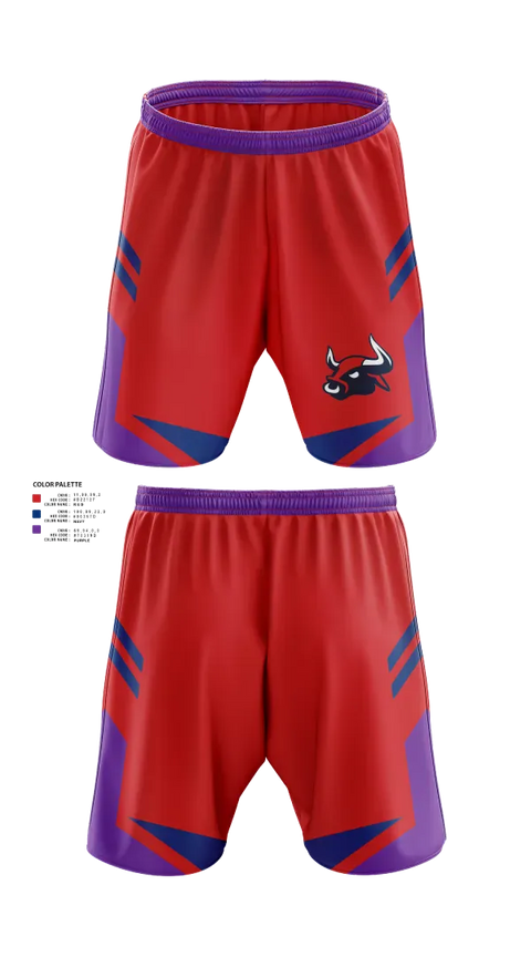 Athletic Shorts With Pockets, Smithtown Bulls, Baseball, Teamtime, Team time, sublimation, custom sports apparel, team uniforms, spirit wear, spiritwear, sports uniforms, custom shirts, team store, custom team store, fundraiser sports, apparel fundraiser