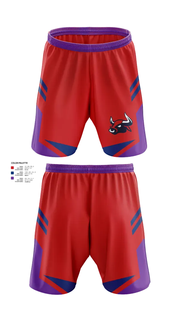 Athletic Shorts With Pockets, Smithtown Bulls, Baseball, Teamtime, Team time, sublimation, custom sports apparel, team uniforms, spirit wear, spiritwear, sports uniforms, custom shirts, team store, custom team store, fundraiser sports, apparel fundraiser