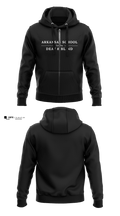 Arkansas School for the Deaf and Blind 10117380 Zip Hoodie - 2