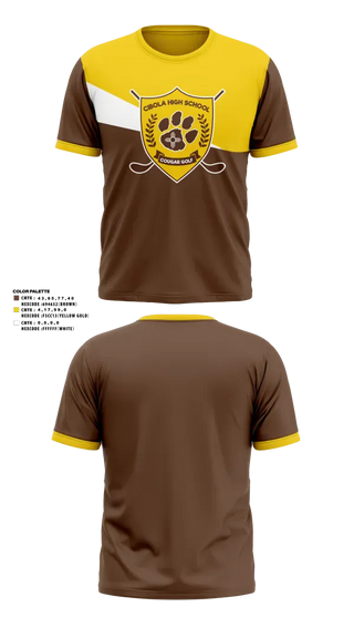 Short Sleeve Performance Shirt, Cibola High School Golf, Golf, Teamtime, Team time, sublimation, custom sports apparel, team uniforms, spirit wear, spiritwear, sports uniforms, custom shirts, team store, custom team store, fundraiser sports, apparel fundraiser