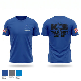 Short Sleeve Performance Shirt, K-9 Unit, Police, Teamtime, Team time, sublimation, custom sports apparel, team uniforms, spirit wear, spiritwear, sports uniforms, custom shirts, team store, custom team store, fundraiser sports, apparel fundraiser