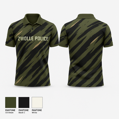 Zwolle Police 10712933 Short Sleeve Performance Polo - 1