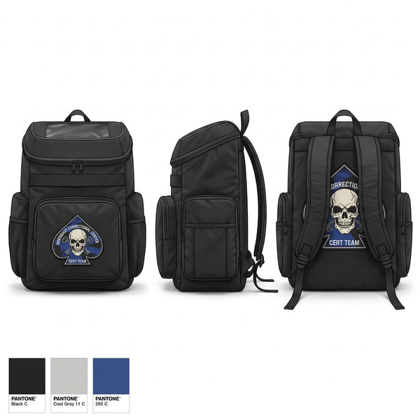 Gear Bag, Northeast Correctional Center, Police, Teamtime, Team time, sublimation, custom sports apparel, team uniforms, spirit wear, spiritwear, sports uniforms, custom shirts, team store, custom team store, fundraiser sports, apparel fundraiser