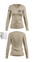 Dana Safety Supply Women's Long Sleeve V-neck Shirt - 8