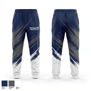 Sweatpants, Watchung Hills Lady Warriors, Softball, Teamtime, Team time, sublimation, custom sports apparel, team uniforms, spirit wear, spiritwear, sports uniforms, custom shirts, team store, custom team store, fundraiser sports, apparel fundraiser
