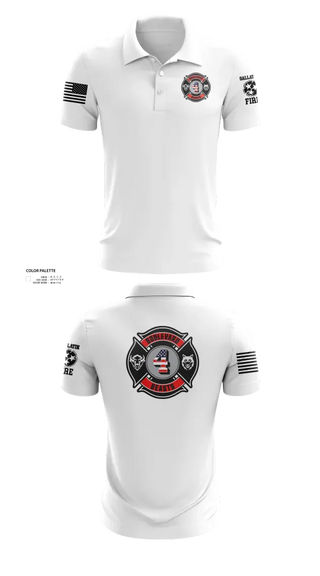 Short Sleeve Performance Polo, Gallatin Fire Department Station 4, Fire Department, Teamtime, Team time, sublimation, custom sports apparel, team uniforms, spirit wear, spiritwear, sports uniforms, custom shirts, team store, custom team store, fundraiser sports, apparel fundraiser