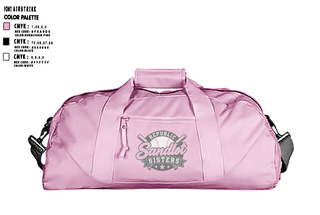 Duffle Bag, Republic Sandlot Sisters, Softball, Teamtime, Team time, sublimation, custom sports apparel, team uniforms, spirit wear, spiritwear, sports uniforms, custom shirts, team store, custom team store, fundraiser sports, apparel fundraiser