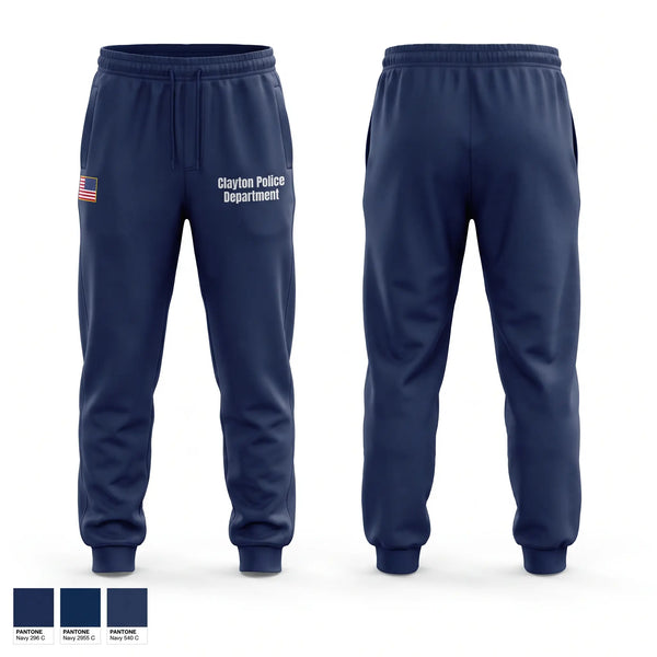 Sweatpants, Clayton Police Department, Police, Teamtime, Team time, sublimation, custom sports apparel, team uniforms, spirit wear, spiritwear, sports uniforms, custom shirts, team store, custom team store, fundraiser sports, apparel fundraiser