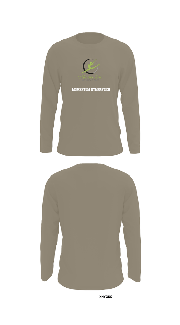 Long Sleeve Performance Shirt, Momentum Gymnastics, Spirit Store, Teamtime, Team time, sublimation, custom sports apparel, team uniforms, spirit wear, spiritwear, sports uniforms, custom shirts, team store, custom team store, fundraiser sports, apparel fundraiser