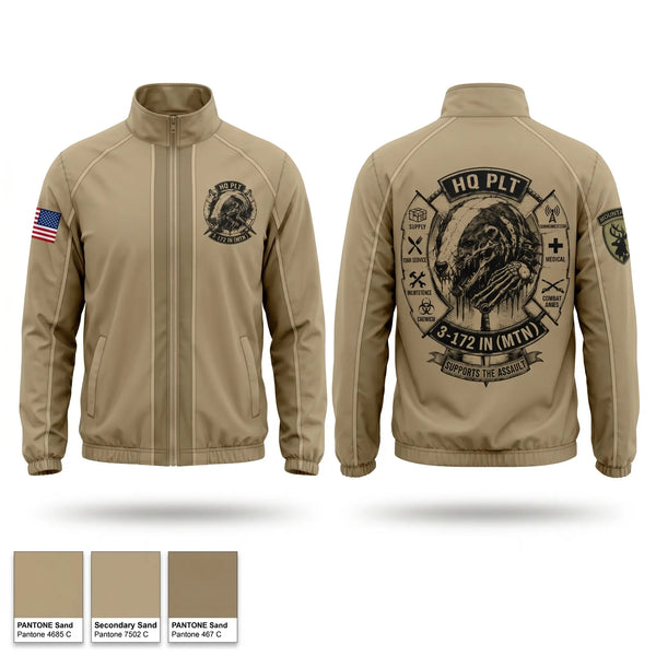 Windbreaker, F CO 3-172 IBCT, Army, Teamtime, Team time, sublimation, custom sports apparel, team uniforms, spirit wear, spiritwear, sports uniforms, custom shirts, team store, custom team store, fundraiser sports, apparel fundraiser