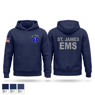 Hoodie, St. James EMS, EMS/EMT, Teamtime, Team time, sublimation, custom sports apparel, team uniforms, spirit wear, spiritwear, sports uniforms, custom shirts, team store, custom team store, fundraiser sports, apparel fundraiser
