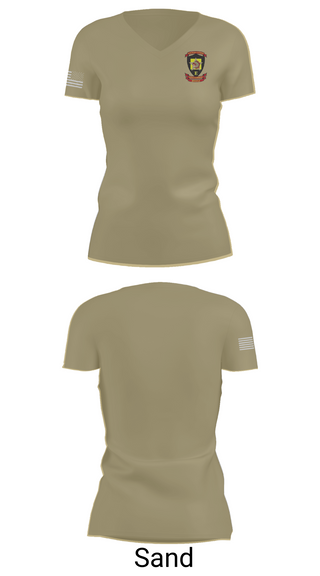 Women's Short Sleeve Vneck Shirt, 2nd Battalion 5th Marine, Marines, Teamtime, Team time, sublimation, custom sports apparel, team uniforms, spirit wear, spiritwear, sports uniforms, custom shirts, team store, custom team store, fundraiser sports, apparel fundraiser