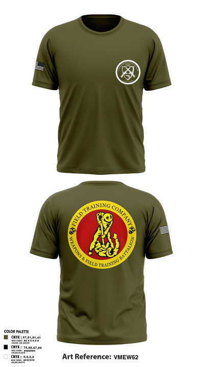 Weapons Field Training 21239816 Old School Cotton Feel Shirt - 1