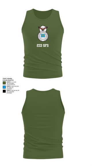 Tank Top, 233 SFS, , Teamtime, Team time, sublimation, custom sports apparel, team uniforms, spirit wear, spiritwear, sports uniforms, custom shirts, team store, custom team store, fundraiser sports, apparel fundraiser