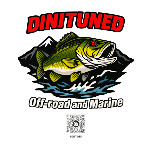 Dinituned offroad and marine Stainless Steel Water Bottle with a Straw Lid