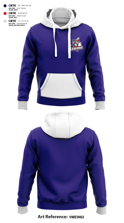 Stx legends 74864229 Hoodie - 1