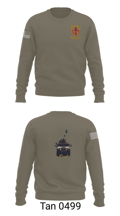 3/7 India Co. Wpns Plt 50459074 Crew Neck Sweatshirt - 65