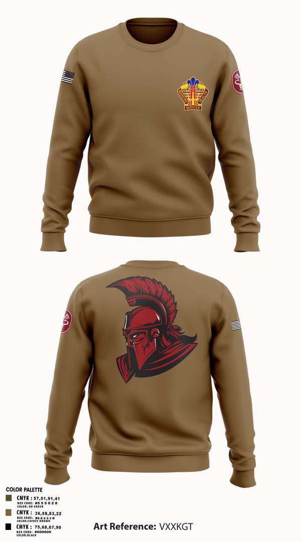 Crew Neck Sweatshirt, Kenner Army Health Clinic, , Teamtime, Team time, sublimation, custom sports apparel, team uniforms, spirit wear, spiritwear, sports uniforms, custom shirts, team store, custom team store, fundraiser sports, apparel fundraiser