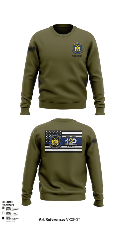 MSHP Class 120 57992195 Crew Neck Sweatshirt - 5
