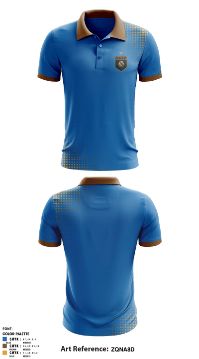 Oklahoma Zotung Volleyball Club 98081818 Short Sleeve Performance Polo - 1