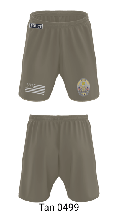 Miami Police Department 88232990 Athletic Shorts With Pockets - 66