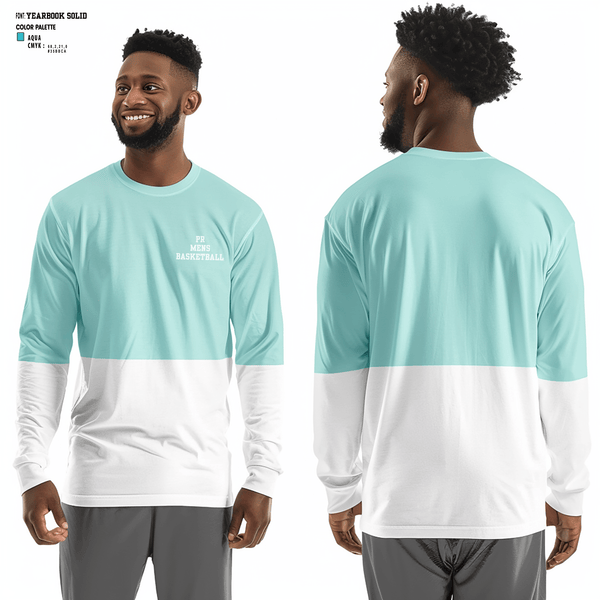Long Sleeve Performance Shirt, PR, Men's Basketball, Teamtime, Team time, sublimation, custom sports apparel, team uniforms, spirit wear, spiritwear, sports uniforms, custom shirts, team store, custom team store, fundraiser sports, apparel fundraiser