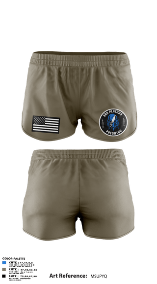 Ranger Panties, 3rd Platoon, Army, Teamtime, Team time, sublimation, custom sports apparel, team uniforms, spirit wear, spiritwear, sports uniforms, custom shirts, team store, custom team store, fundraiser sports, apparel fundraiser