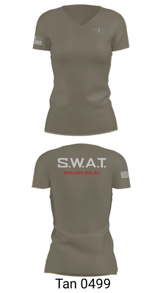 Women's Short Sleeve Vneck Shirt, MONTVILLE SERT, Police, Teamtime, Team time, sublimation, custom sports apparel, team uniforms, spirit wear, spiritwear, sports uniforms, custom shirts, team store, custom team store, fundraiser sports, apparel fundraiser
