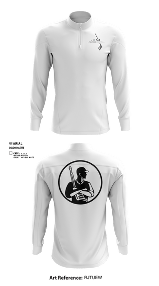 Quarter Zip Jacket, JM Pressure CleaningJM Pressure Cleaning, , Teamtime, Team time, sublimation, custom sports apparel, team uniforms, spirit wear, spiritwear, sports uniforms, custom shirts, team store, custom team store, fundraiser sports, apparel fundraiser