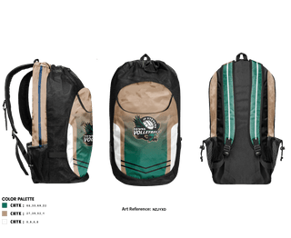 Gear Bag, John P Stevens High School Volleyball, Women's Volleyball, Teamtime, Team time, sublimation, custom sports apparel, team uniforms, spirit wear, spiritwear, sports uniforms, custom shirts, team store, custom team store, fundraiser sports, apparel fundraiser