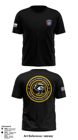 Old School Cotton Feel Shirt, Maryville Honeybadger, Army, Teamtime, Team time, sublimation, custom sports apparel, team uniforms, spirit wear, spiritwear, sports uniforms, custom shirts, team store, custom team store, fundraiser sports, apparel fundraiser