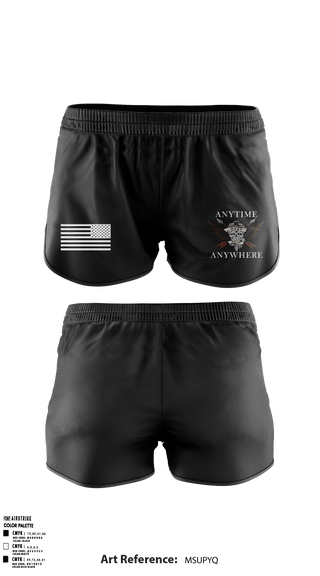 Ranger Panties, 946th FRSD, Army, Teamtime, Team time, sublimation, custom sports apparel, team uniforms, spirit wear, spiritwear, sports uniforms, custom shirts, team store, custom team store, fundraiser sports, apparel fundraiser