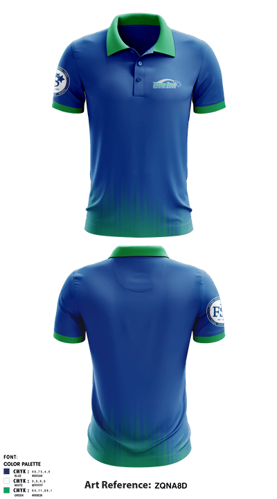 Future Stars Summer Camps at Old Westbury 42692460 Short Sleeve Performance Polo - 1