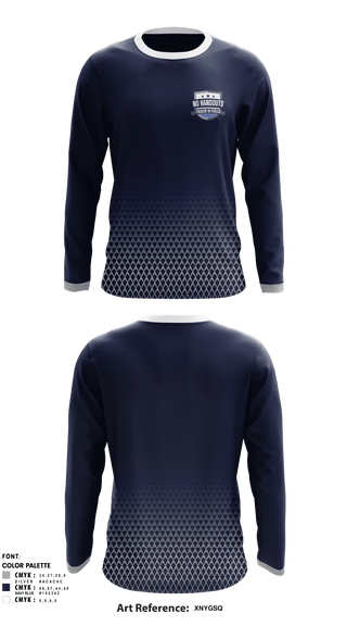 Long Sleeve Performance Shirt, No Handouts Track & Field, Track & Field, Teamtime, Team time, sublimation, custom sports apparel, team uniforms, spirit wear, spiritwear, sports uniforms, custom shirts, team store, custom team store, fundraiser sports, apparel fundraiser