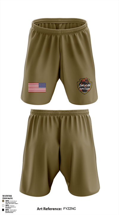 Bravo Bulldawgs 48520166 Athletic Shorts With Pockets - 2