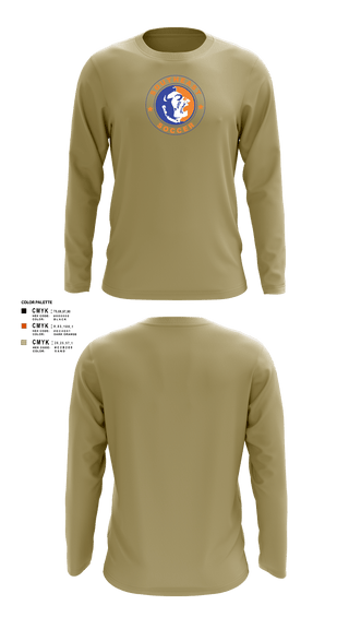 Long Sleeve Performance Shirt, Southeast Soccer, Men's Soccer, Teamtime, Team time, sublimation, custom sports apparel, team uniforms, spirit wear, spiritwear, sports uniforms, custom shirts, team store, custom team store, fundraiser sports, apparel fundraiser