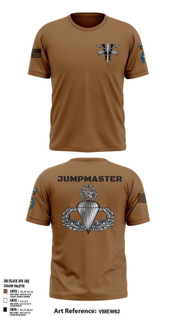 Army Paratroopers Brand 37427971 Short Sleeve Performance Shirt - 2