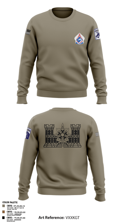 XVIII ABN G2 65000076 Crew Neck Sweatshirt - 10
