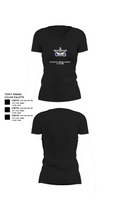 HCS 935th Aviation support battalion 94548122 Women's Short Sleeve V-neck Shirt - 24