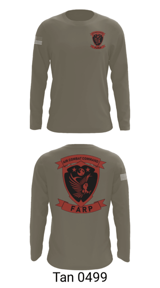 Long Sleeve Performance Shirt, FARP, Air Force, Teamtime, Team time, sublimation, custom sports apparel, team uniforms, spirit wear, spiritwear, sports uniforms, custom shirts, team store, custom team store, fundraiser sports, apparel fundraiser