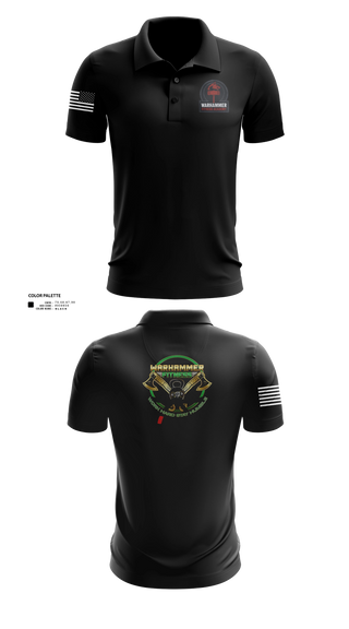 Short Sleeve Performance Polo, Warhammer Fitness, , Teamtime, Team time, sublimation, custom sports apparel, team uniforms, spirit wear, spiritwear, sports uniforms, custom shirts, team store, custom team store, fundraiser sports, apparel fundraiser