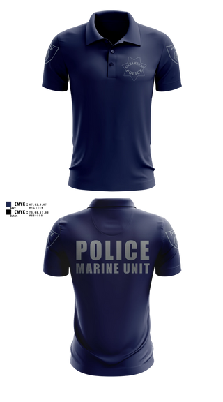 Short Sleeve Performance Polo, Sacramento Police Marine Unit, Police, Teamtime, Team time, sublimation, custom sports apparel, team uniforms, spirit wear, spiritwear, sports uniforms, custom shirts, team store, custom team store, fundraiser sports, apparel fundraiser