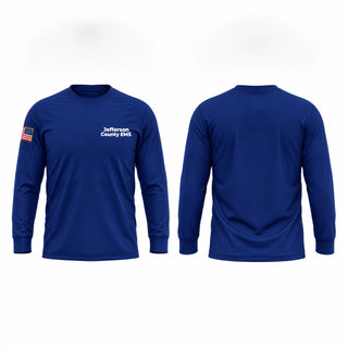 Long Sleeve Performance Shirt, Jefferson County EMS, EMS/EMT, Teamtime, Team time, sublimation, custom sports apparel, team uniforms, spirit wear, spiritwear, sports uniforms, custom shirts, team store, custom team store, fundraiser sports, apparel fundraiser